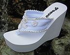 Rhinestone Platform FlipFlops